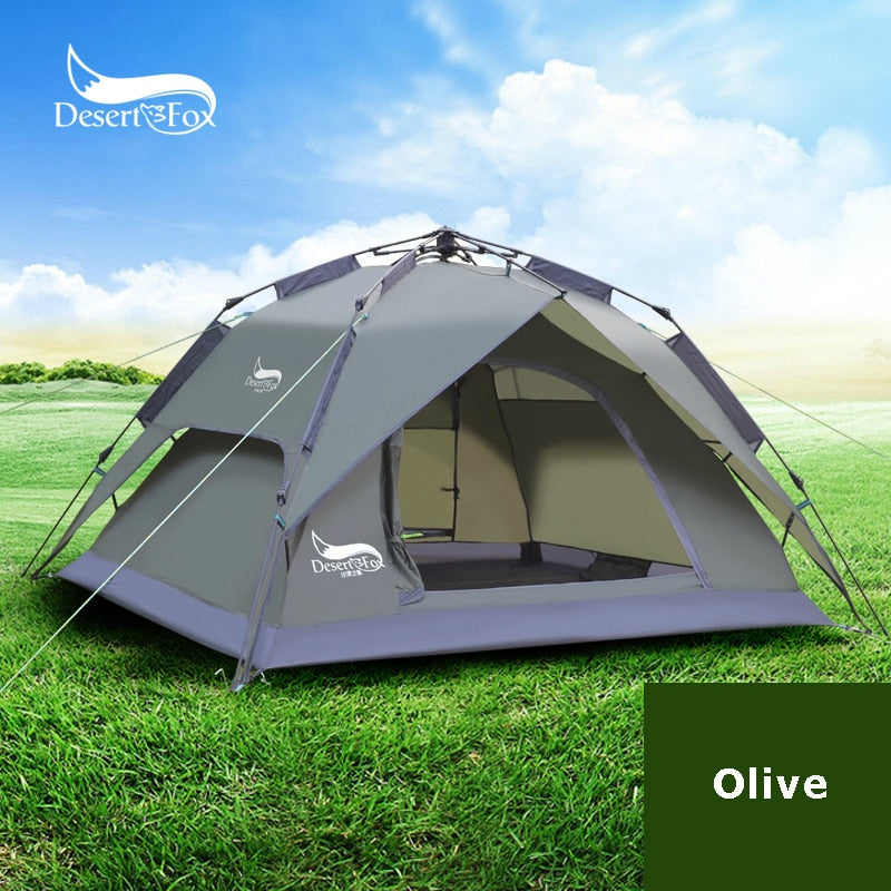 prins Door kleinhandel Automatic 3-4 Person Camping Tent – Nature Fans Market