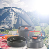Camping Cookware Set with Stove