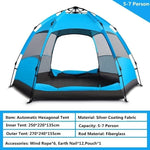 Automatic Hexagonal Tent for Camping
