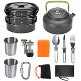 Camping Cookware Set with Stove