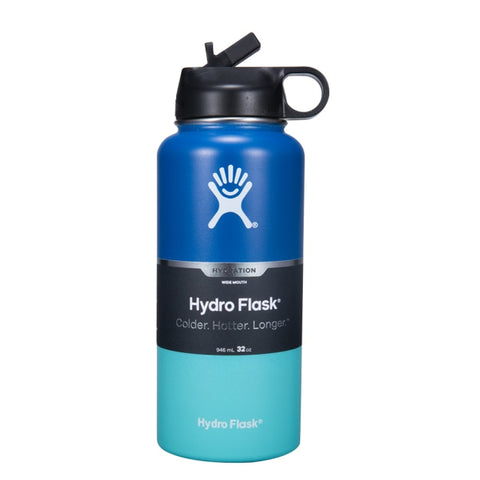 Hydro Flask 32oz 40oz Wide Mouth Water Bottle Dark Light Pink