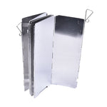 Foldable Windshield Plates for Outdoor Gas Stove
